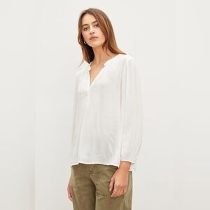 NWT VELVET Pirate Core Viscose Lagenlook Cottagecore Essential Basic Top